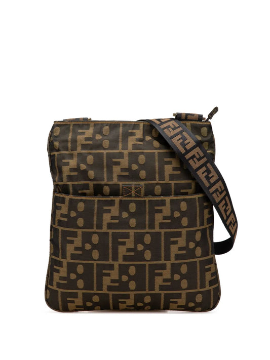 Fendi 2010 2025 Zucca Canvas Skull crossbody bag