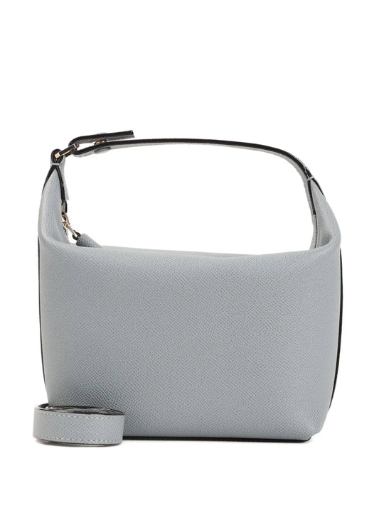 Valextra Mochi top handle leather mini bag