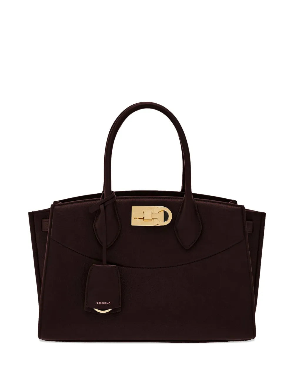 Ferragamo Gancini buckle tote bag