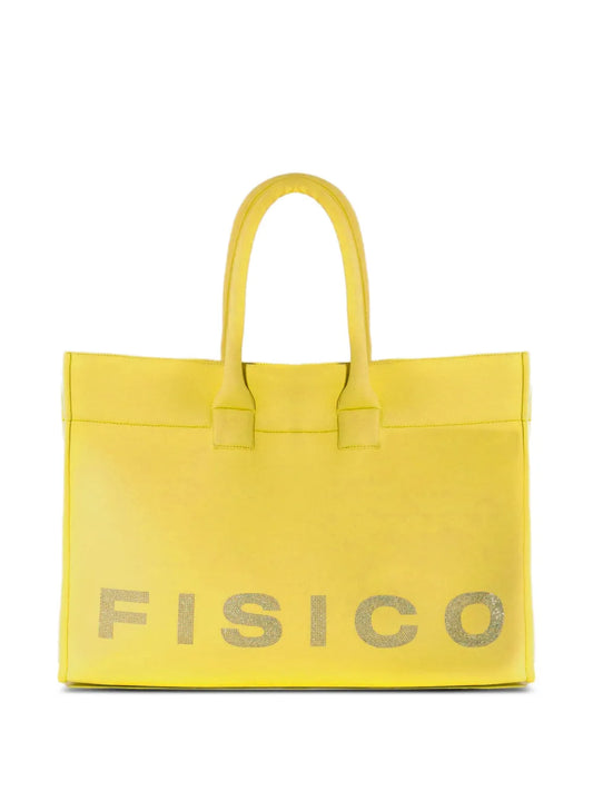 Fisico crystal embellished tote bag
