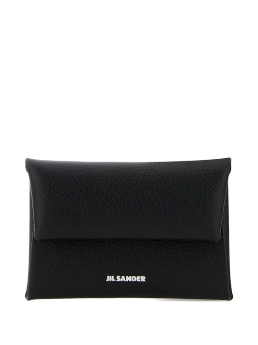 Jil Sander folded leather coin purse