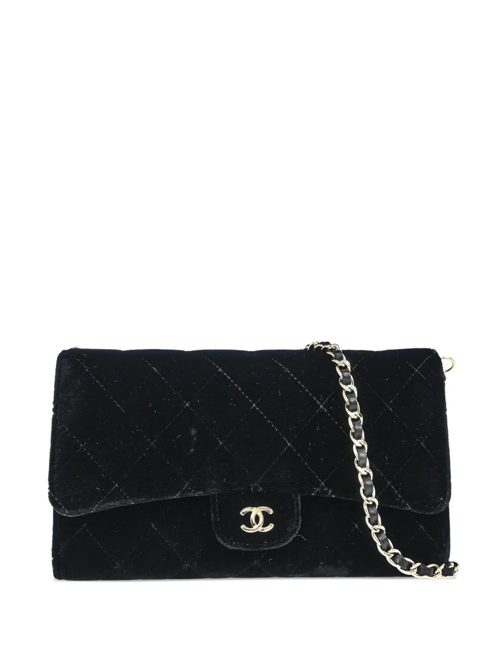 CHANEL 2015 CC quilted shoulder bag