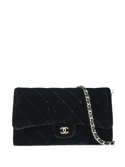 CHANEL 2015 CC quilted shoulder bag