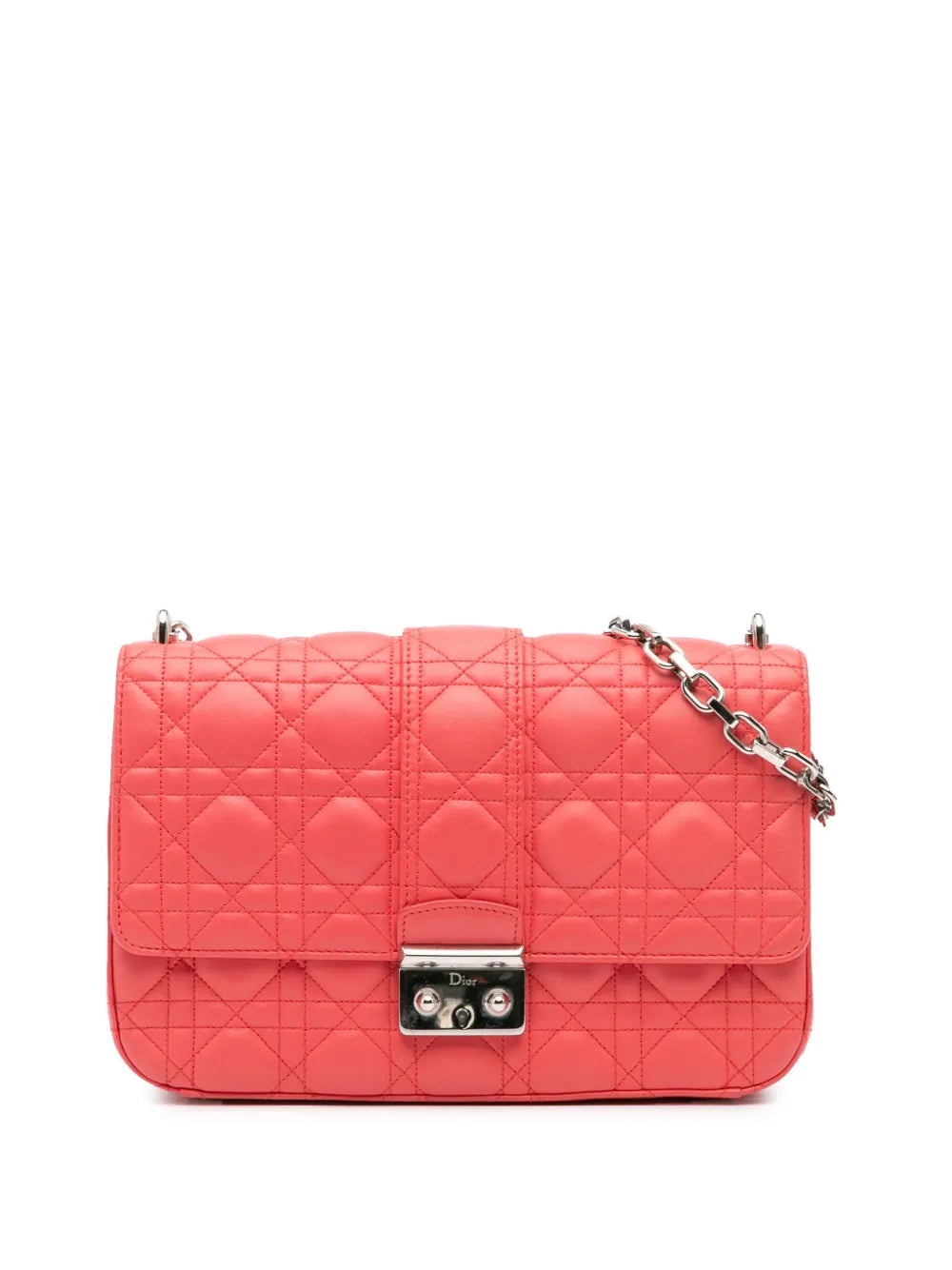 Christian Dior 2012 Medium Lambskin Cannage Miss Dior Flap shoulder bag