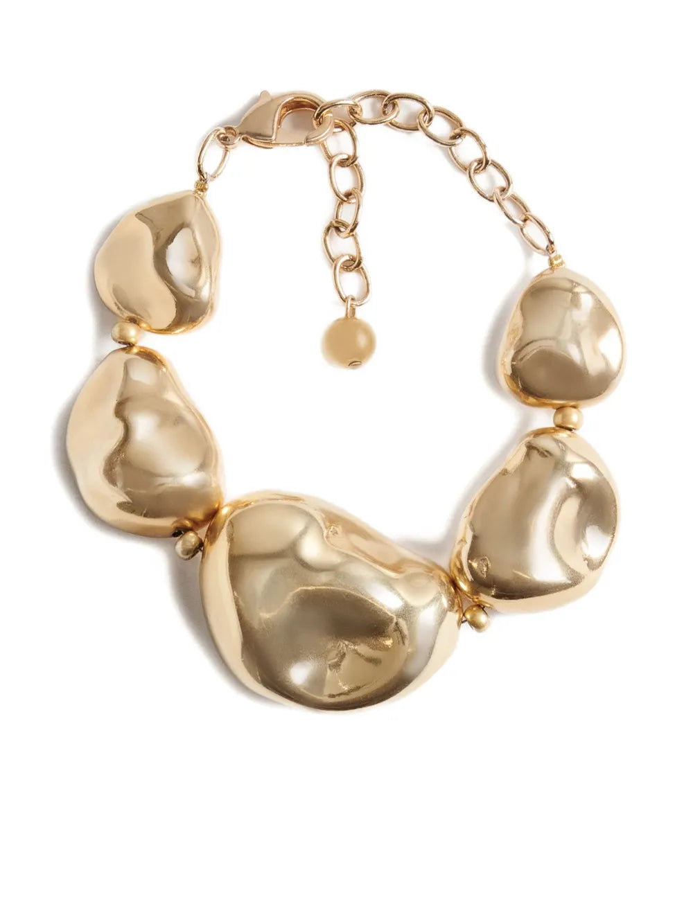 Fabiana Filippi gold pebble bracelet
