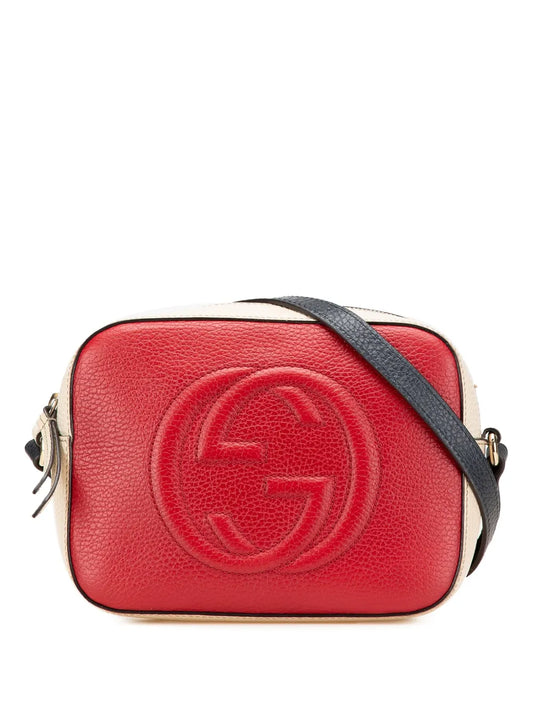 Gucci 2000 2015 Small Tricolor Leather Soho Disco crossbody bag