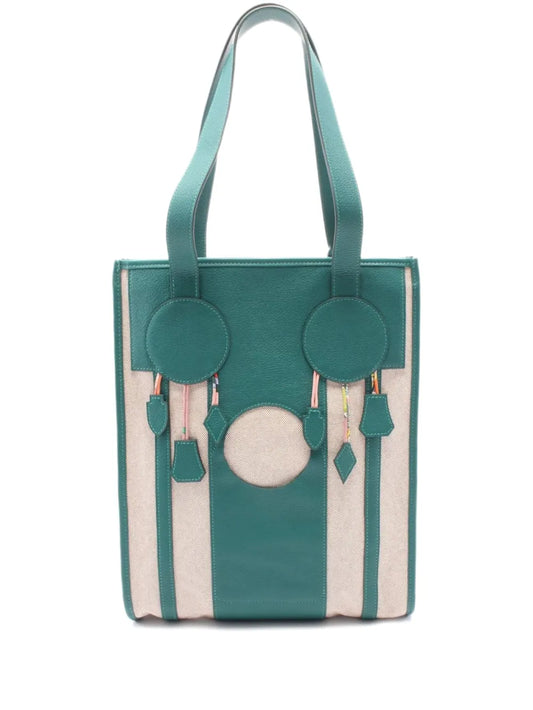 Hermès 2010s Dream catcher leather tote bag