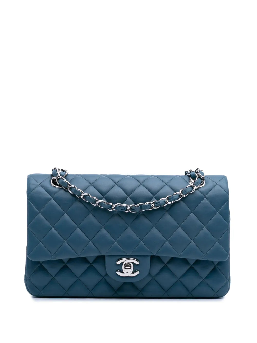 CHANEL 2012 2013 Medium Classic Lambskin Double Flap shoulder bag