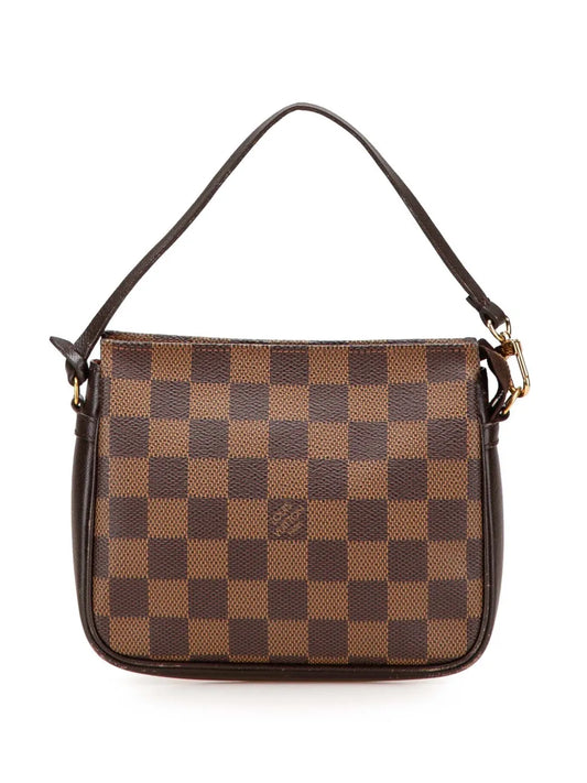 Louis Vuitton 1998 Damier Ebene Trousse Pochette handbag