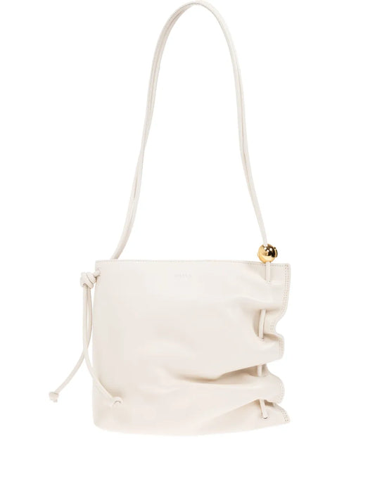Furla ruched ball detail tote bag
