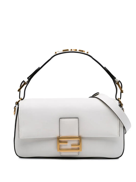 Fendi 2010 2025 Leather Convertible Baguette satchel