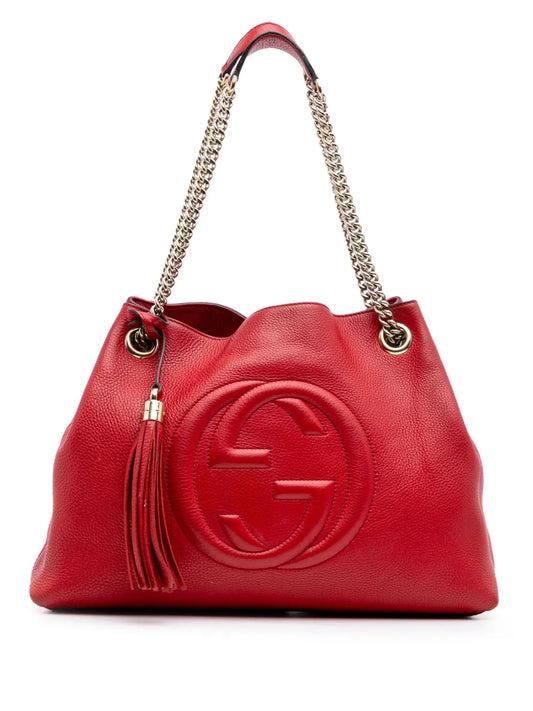Gucci 2016 2025 Medium Leather Soho Chain tote bag