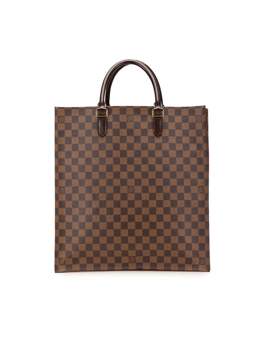 Louis Vuitton 2008 Damier Ebene Sac Plat tote bag