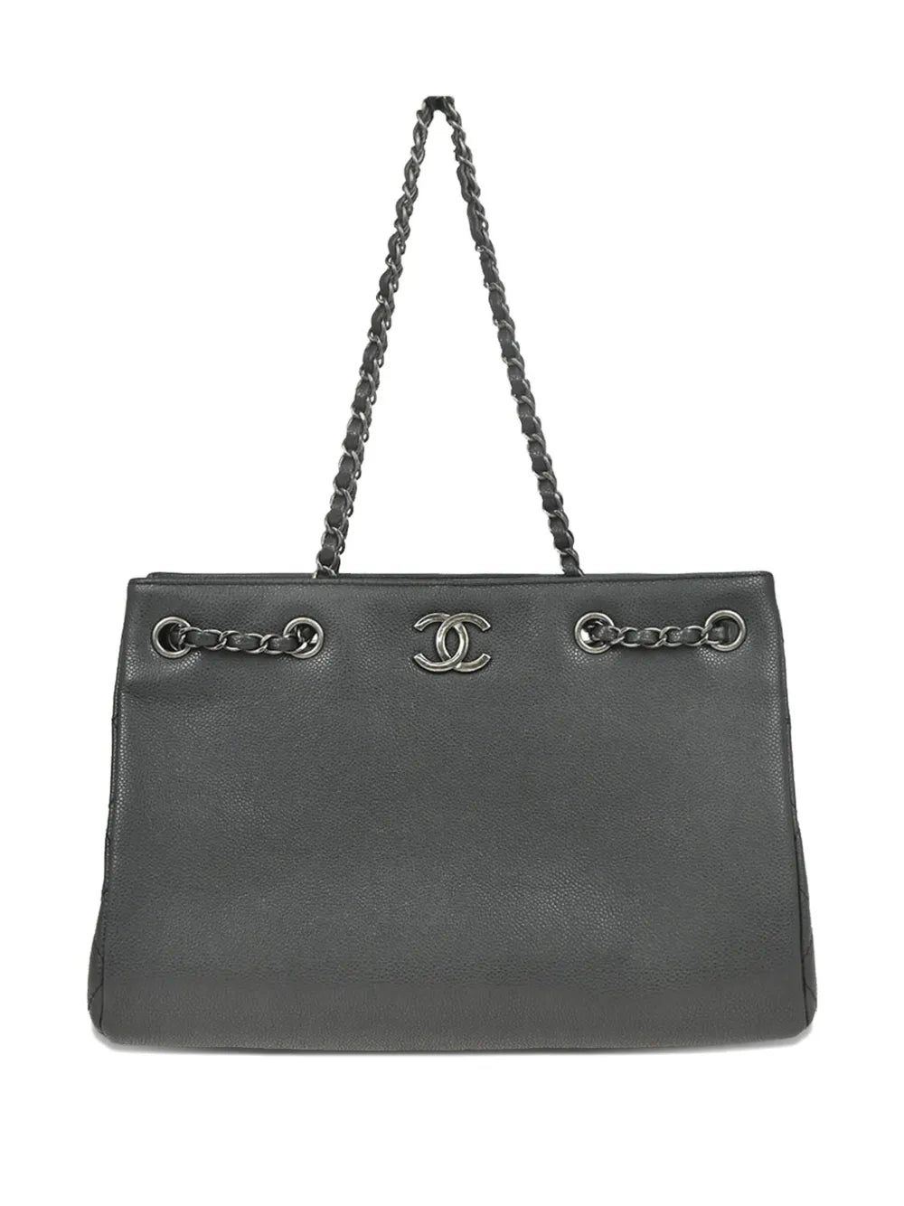 CHANEL 2016 Caviar leather tote bag