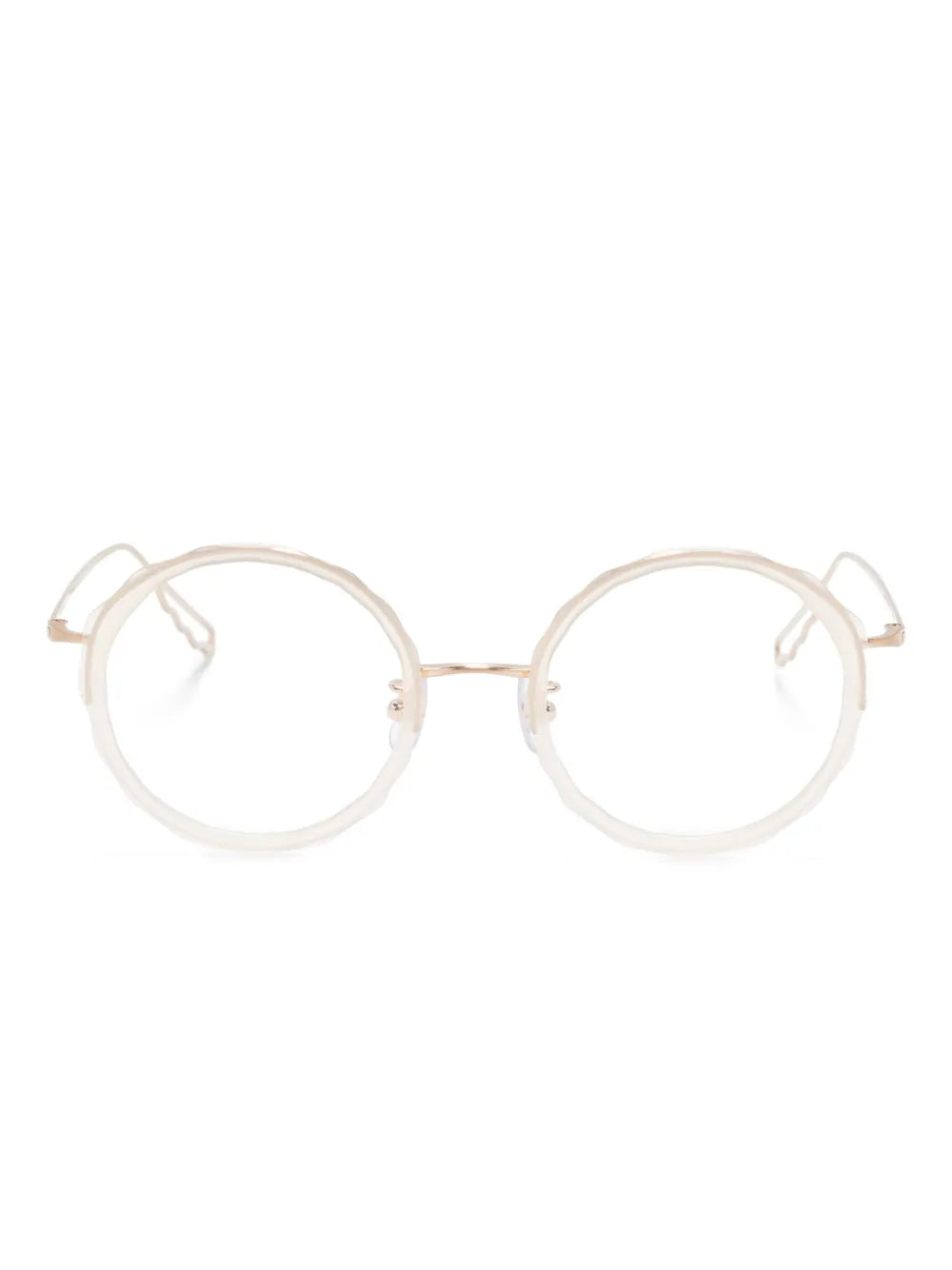 Megane and Me round frame glasses