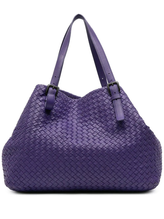 Bottega Veneta 2012 2024 Large Nappa Intrecciato Cesta tote bag