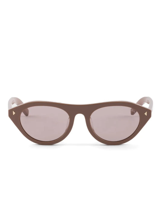 Prada Eyewear triangle detail cat eye sunglasses