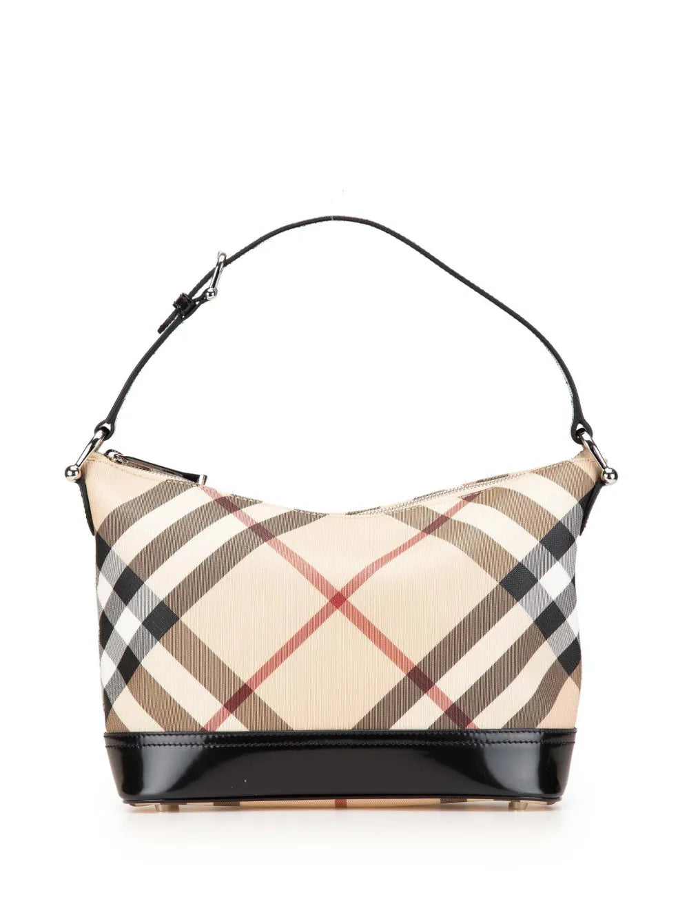 Burberry 2000 2017 Supernova Check Coated Canvas shoulder bag