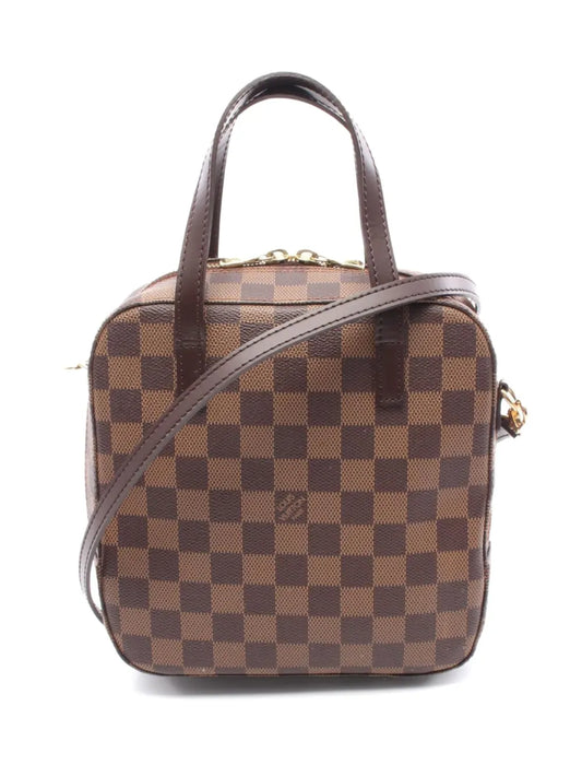 Louis Vuitton 2003 Spontini damier ebène handbag