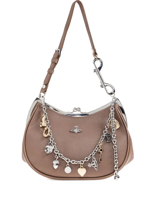 Vivienne Westwood Charm clasp frame shoulder bag
