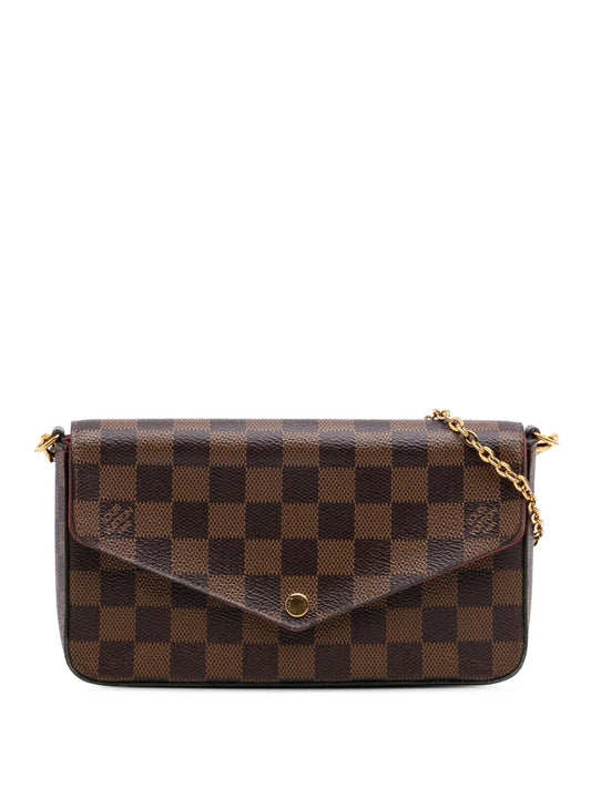 Louis Vuitton 2019 Damier Ebene Pochette Felicie crossbody bag