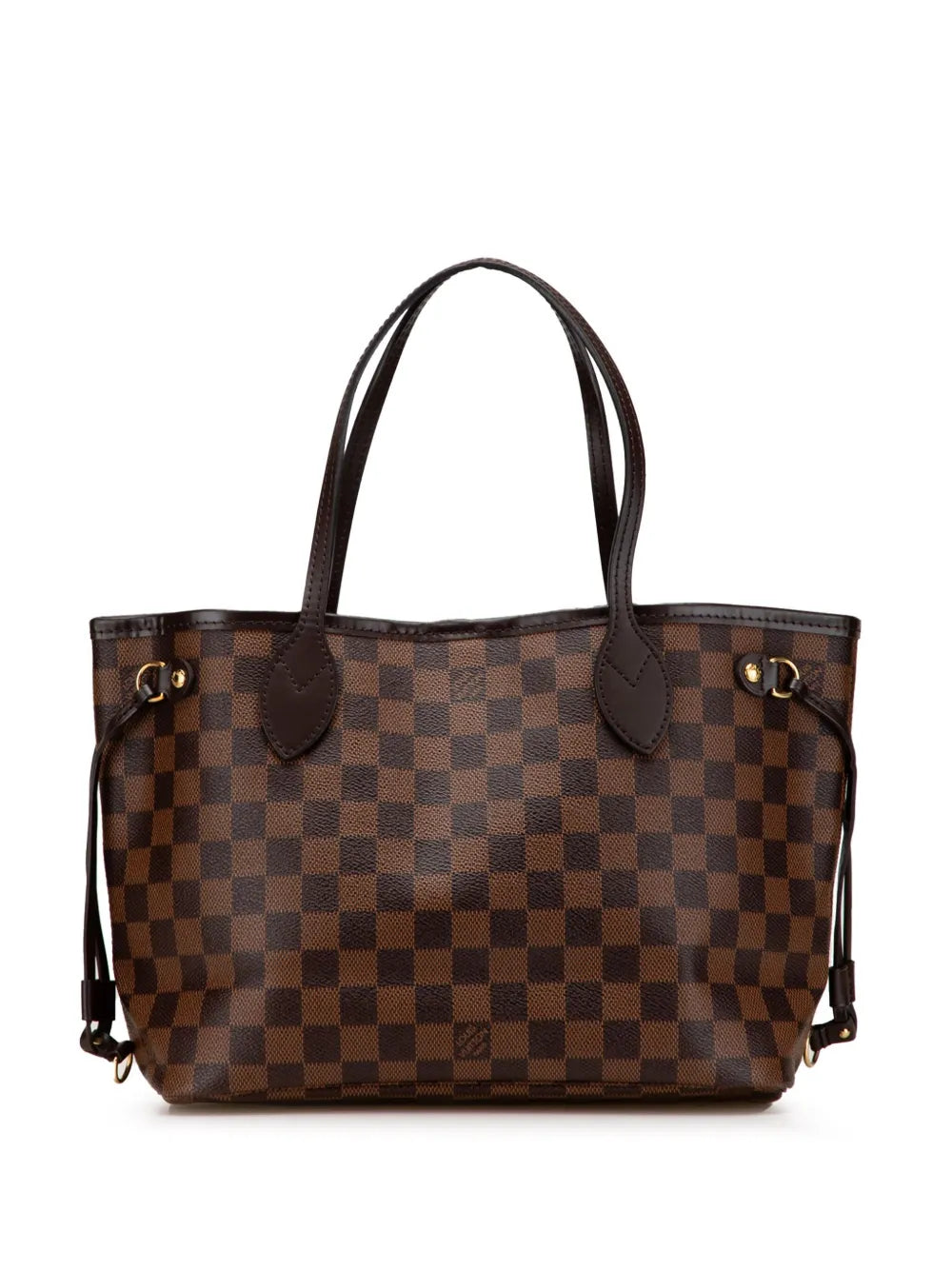 Louis Vuitton 2017 Damier Ebene Neverfull PM tote bag