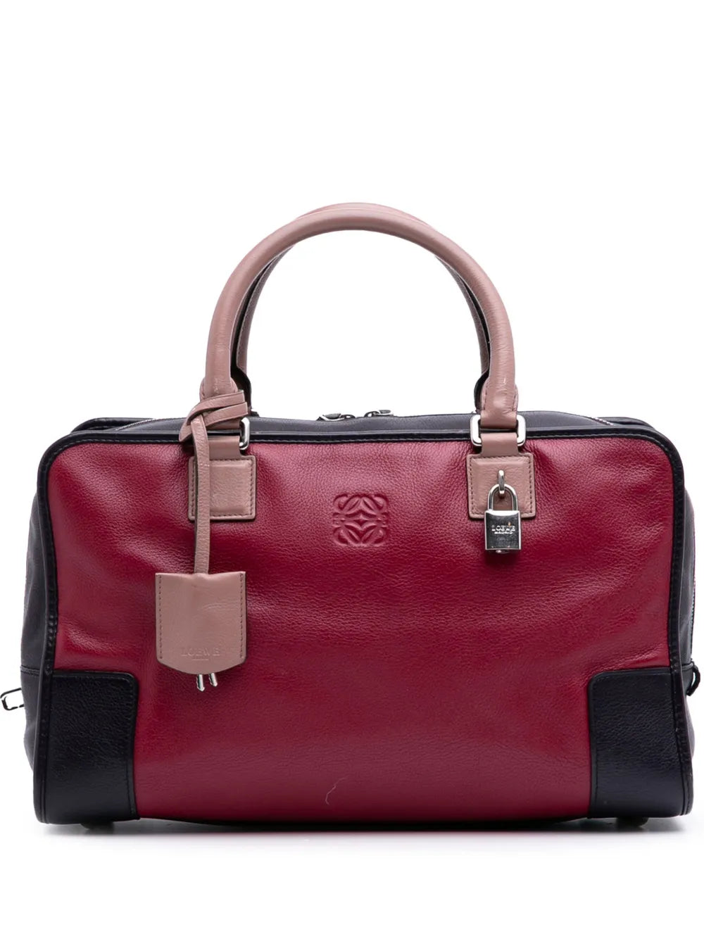Loewe 2014 Tricolor Leather Amazona 36 handbag
