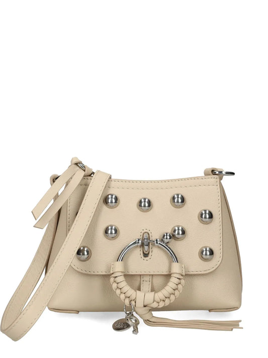 See by Chloé ring detail studded cross body bag