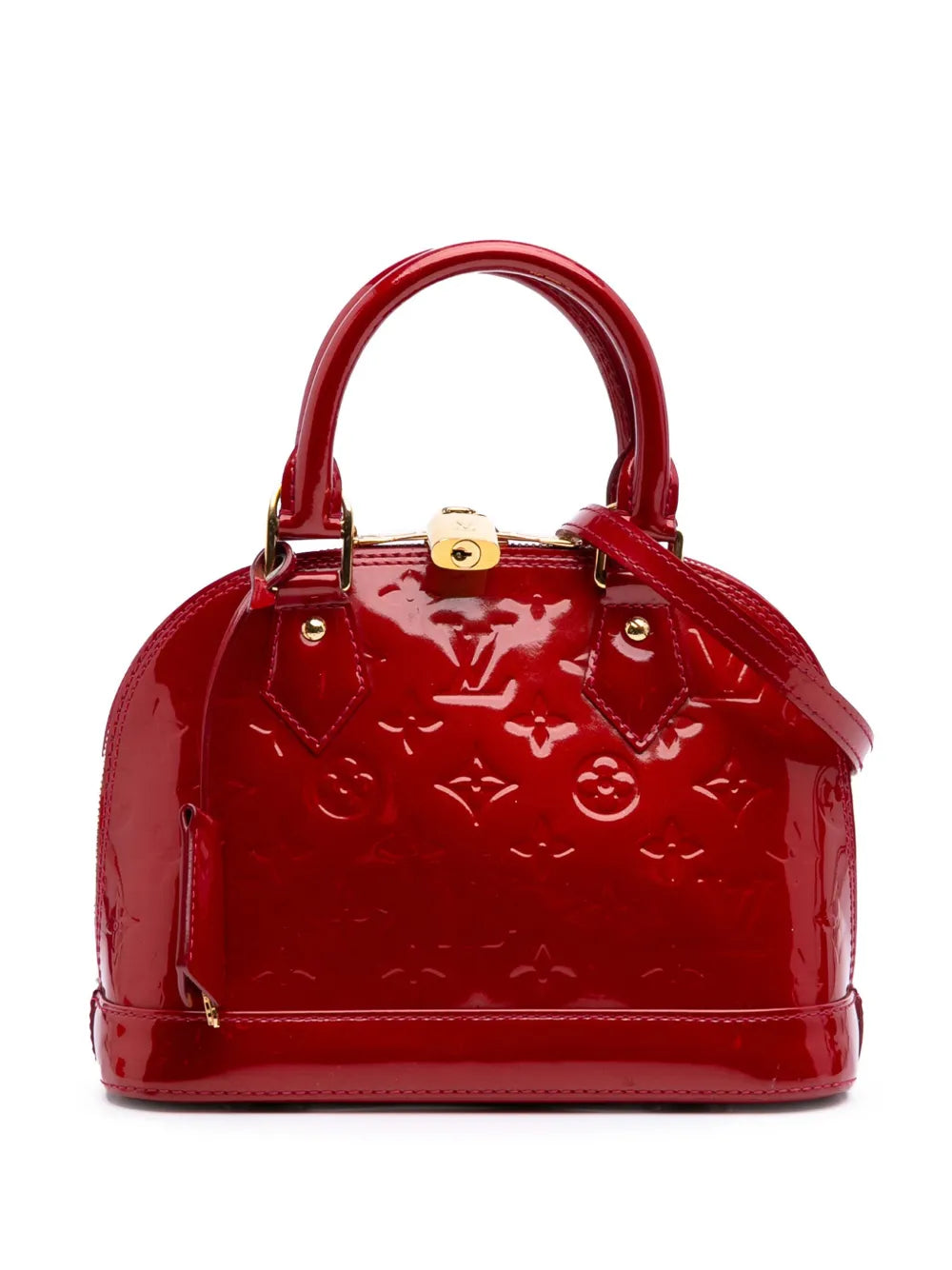 Louis Vuitton 2013 Monogram Vernis Alma BB satchel