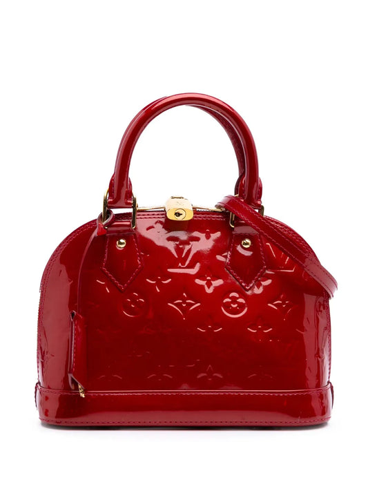 Louis Vuitton 2013 Monogram Vernis Alma BB satchel
