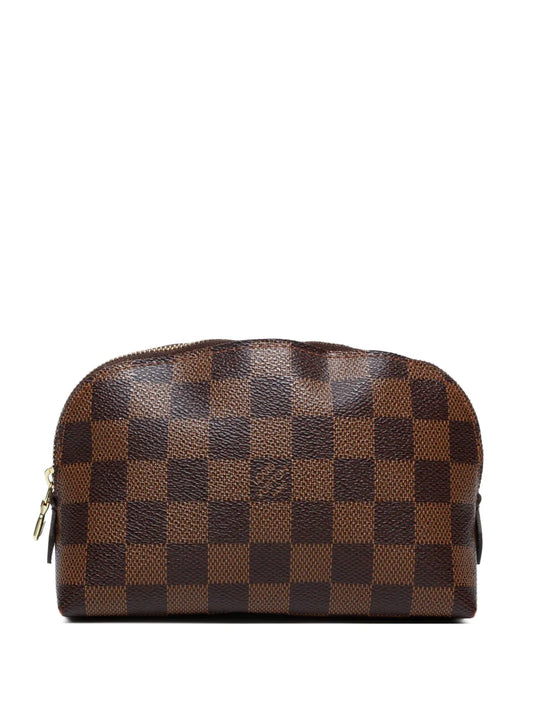 Louis Vuitton 2014 Damier Ebene Pochette Cosmetic PM pouch