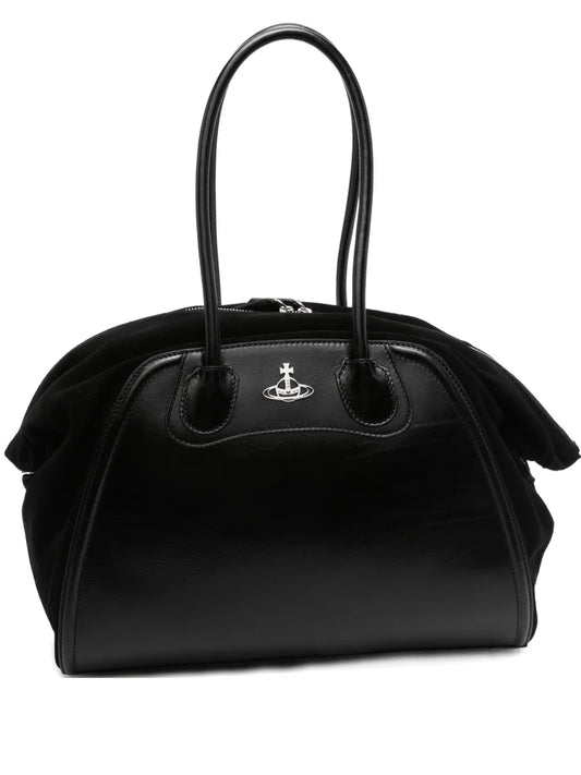 Vivienne Westwood medium Shirley curved top handle tote bag