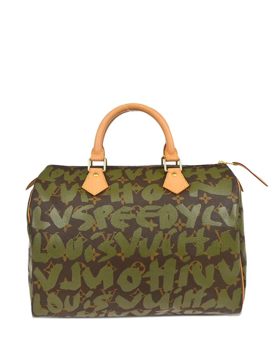Louis Vuitton 2001 Monogram Graffiti Speedy 30 handbag