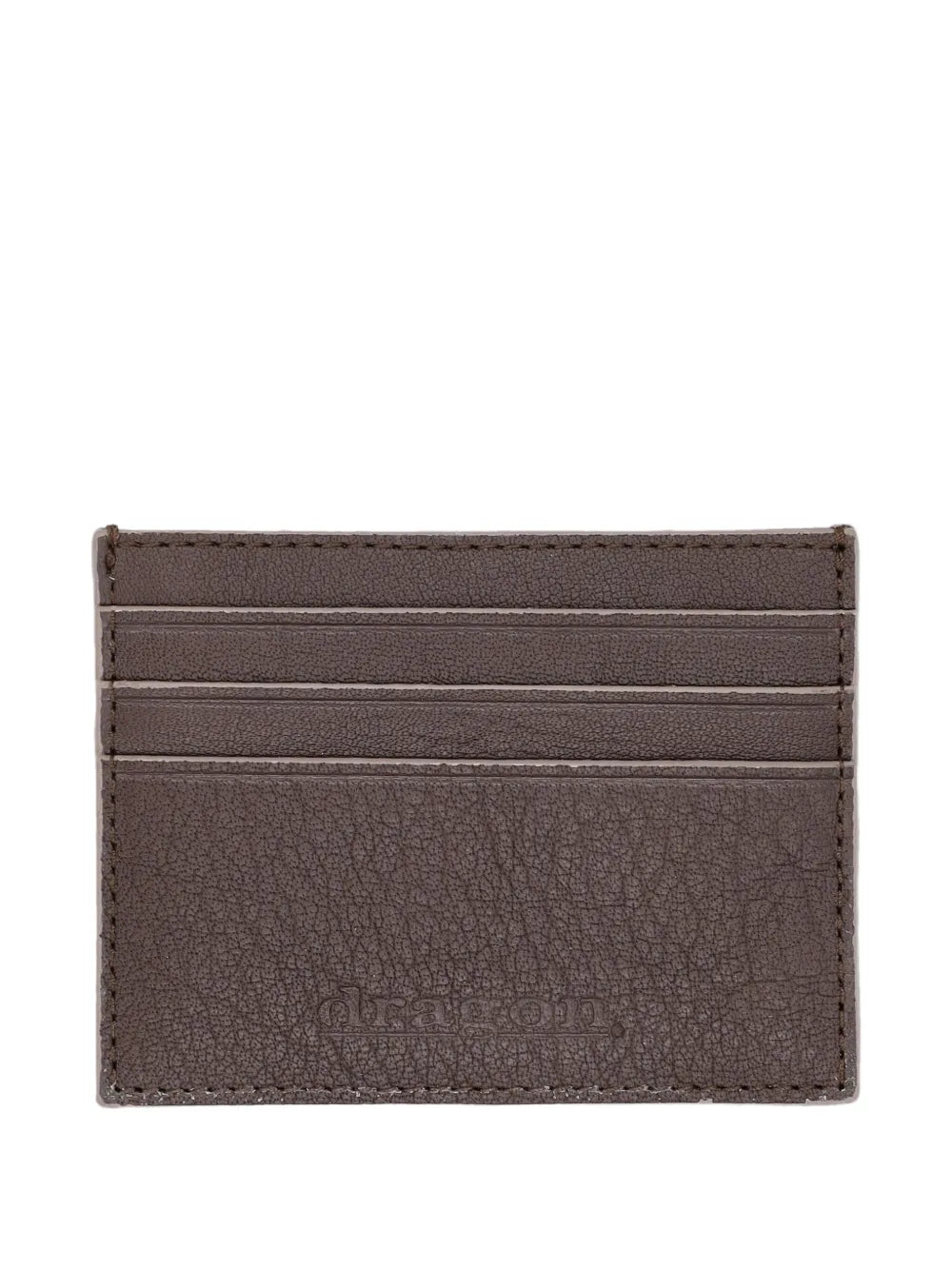 DRAGON DIFFUSION woven leather cardholder