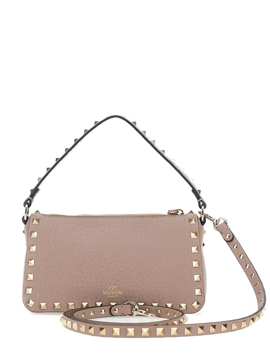 Valentino Garavani small Rockstud zip fastening shoulder bag
