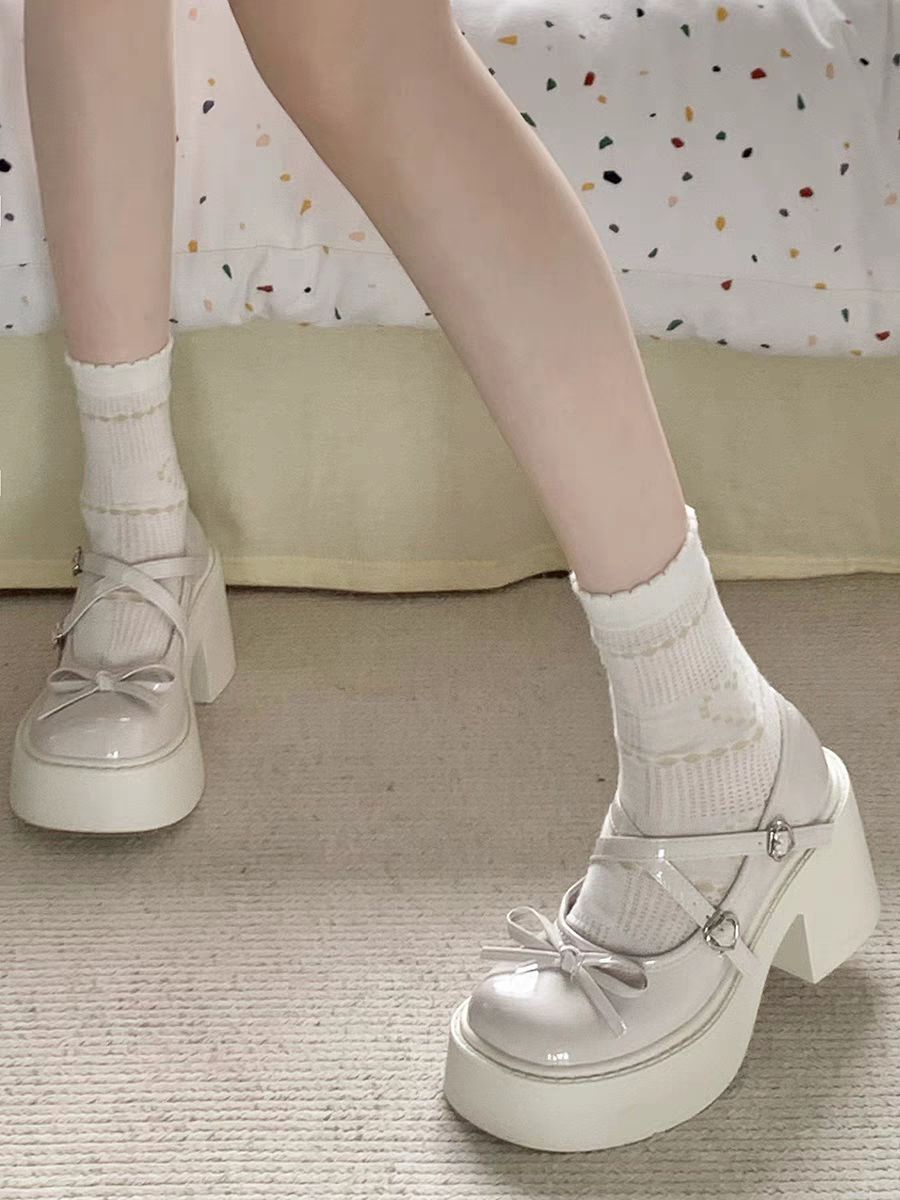 French Style All-matching Mary Jane Shoes Women