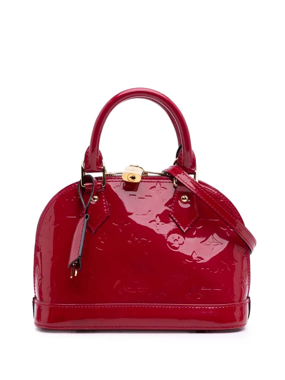 Louis Vuitton 2014 Monogram Vernis Alma BB satchel