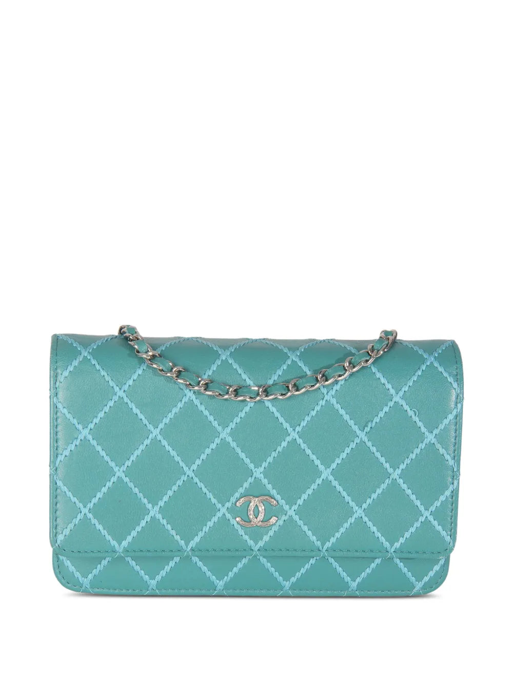 CHANEL 2014 2015 quilted chain crossbody bag