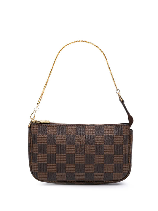 Louis Vuitton 2004 Damier Ebene Mini Pochette Accessoires handbag