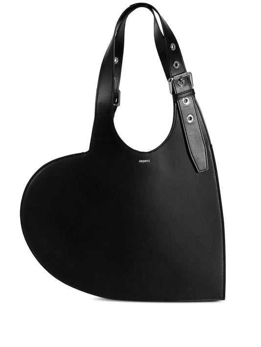 Coperni Belt Heart buckled tote bag