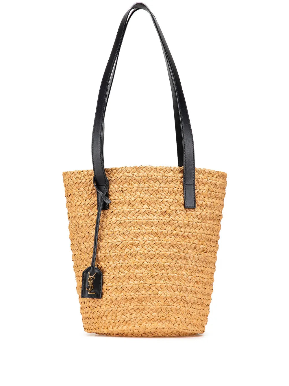 Saint Laurent 2020 Small Raffia Panier tote bag