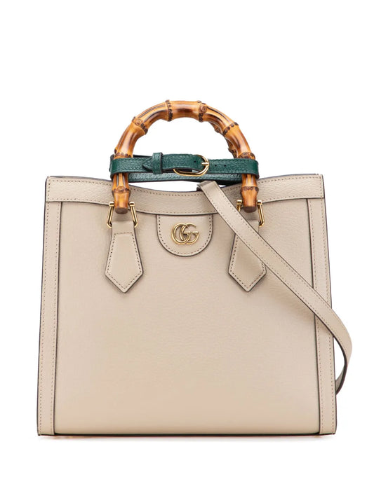 Gucci 2016 2025 Small Leather Bamboo Diana satchel