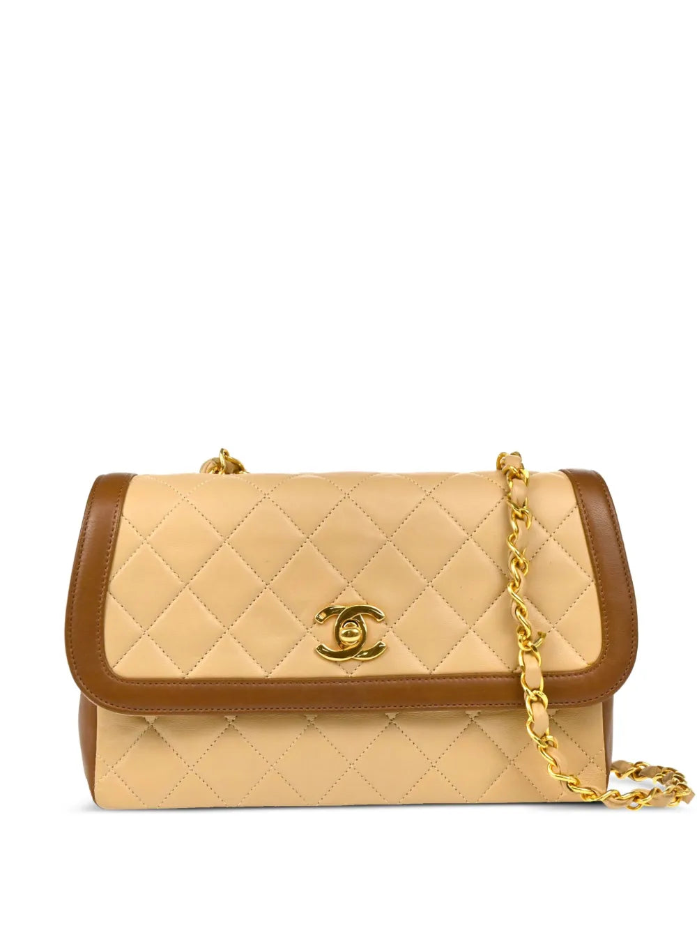 CHANEL 1990 matelassé shoulder bag