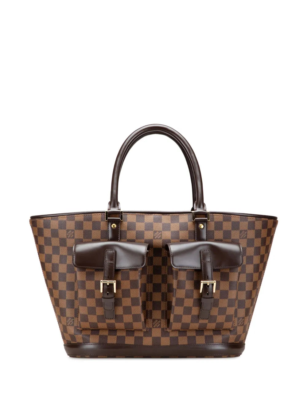 Louis Vuitton 2003 Damier Ebene Manosque GM tote bag
