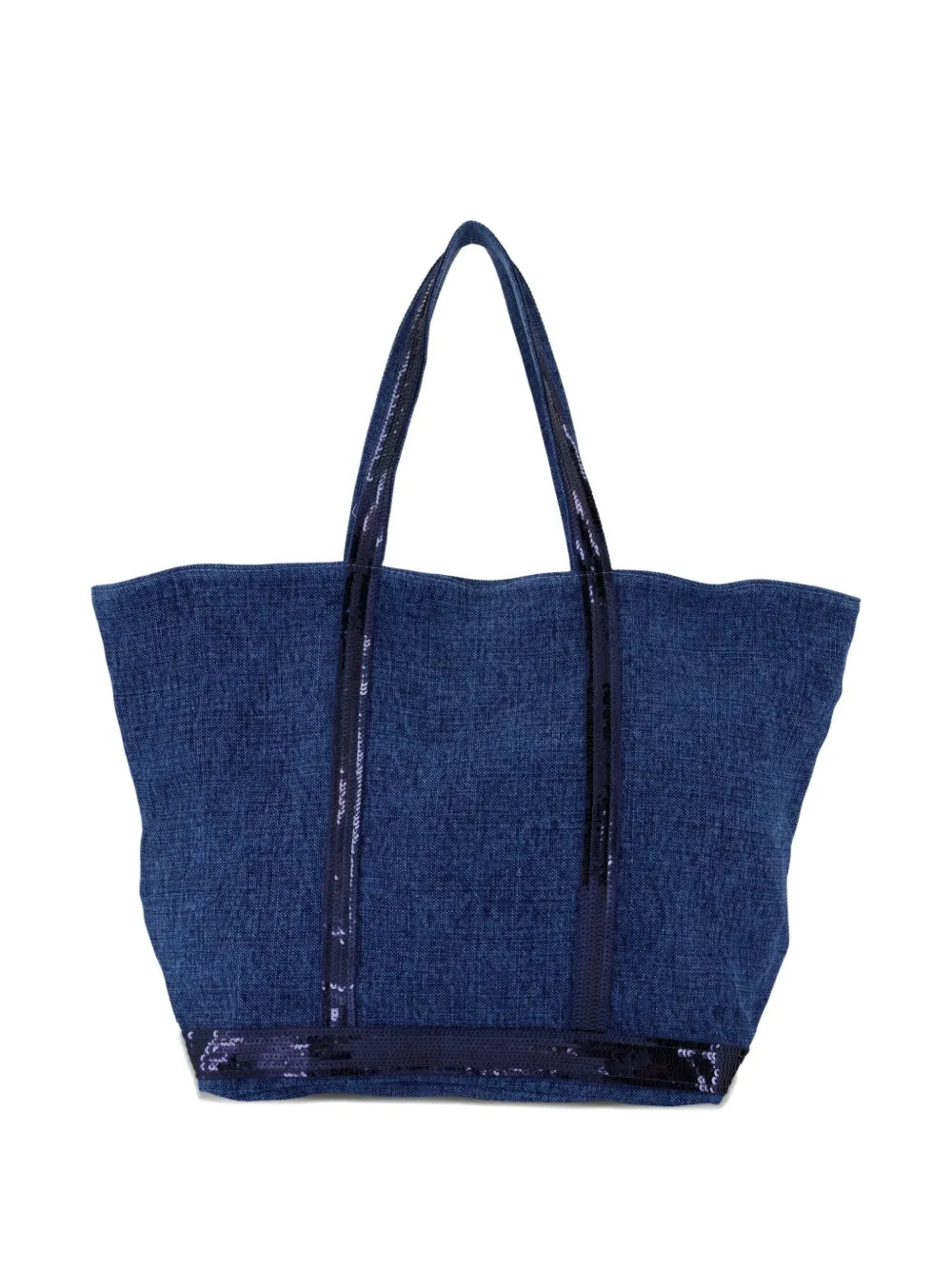 Vanessa Bruno large sequin embellished tote bag