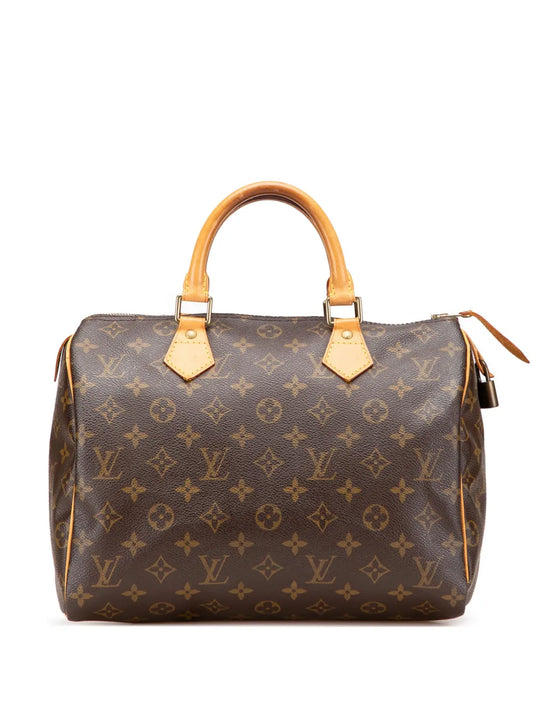 Louis Vuitton 2002 Monogram Speedy 30 boston bag