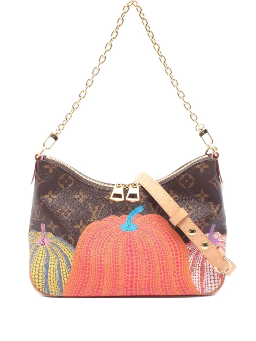 Louis Vuitton x Yayoi Kusama 2021 Boulogne NM two way handbag