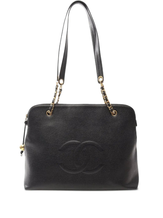 CHANEL 1994 1996 big Coco Mark shoulder bag