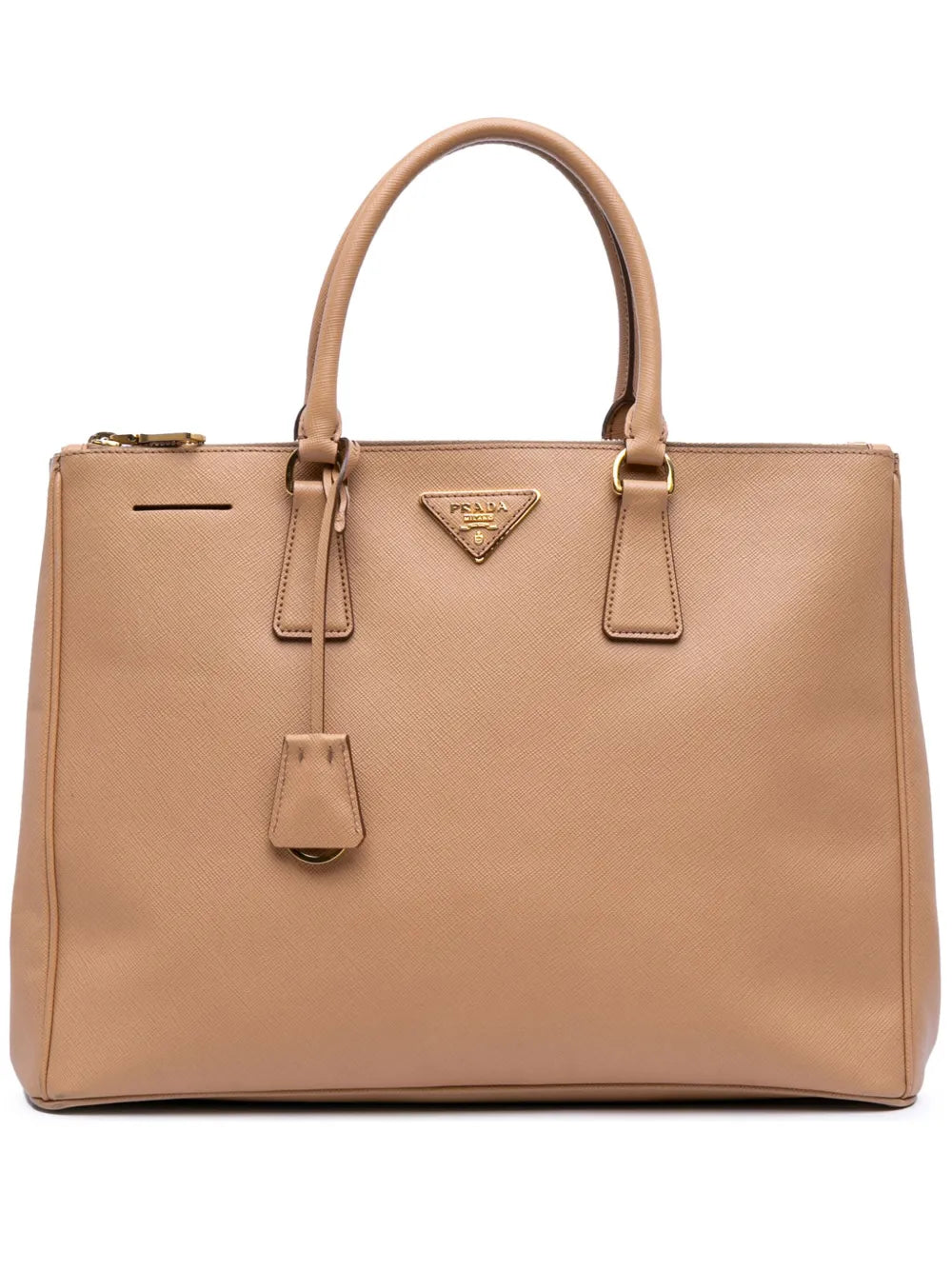 Prada 2000 2025 Large Saffiano Lux Galleria Double Zip satchel