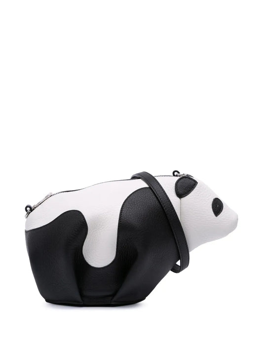 Loewe 2018 Leather Panda Bear crossbody bag